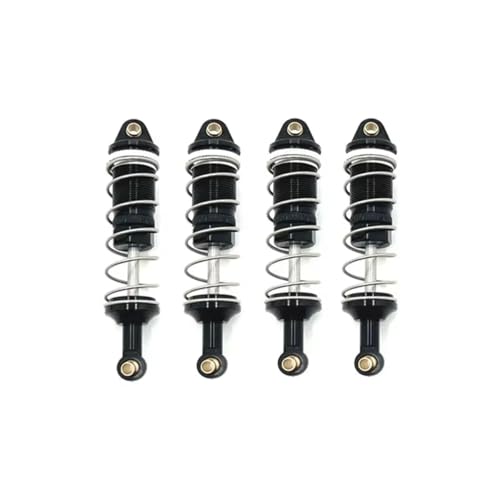 Kompatibel Mit LC Für Racing PTG-2 1/10 Rc Auto Upgrade Modifikation Zubehör Teile Metall Öl Stoßdämpfer Dämpfer RC-Autozubehör(Black) von SYFDGDV