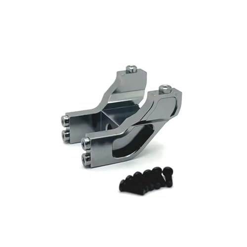 Kompatibel Mit MJX 1/14 14209 14210 RC Ferngesteuerte Autoteile Metall-Upgrade Heckflügel Festteil RC-Autozubehör(Gray) von SYFDGDV