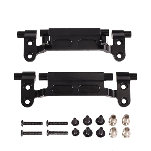 Kompatibel Mit MN Für MN168 Für MN78 MN99sV2 98V2 1/12 RC-Autoteile Zubehör Metall Zugstange Brückenruder Für Sitz RC-Autozubehör(Black) von SYFDGDV