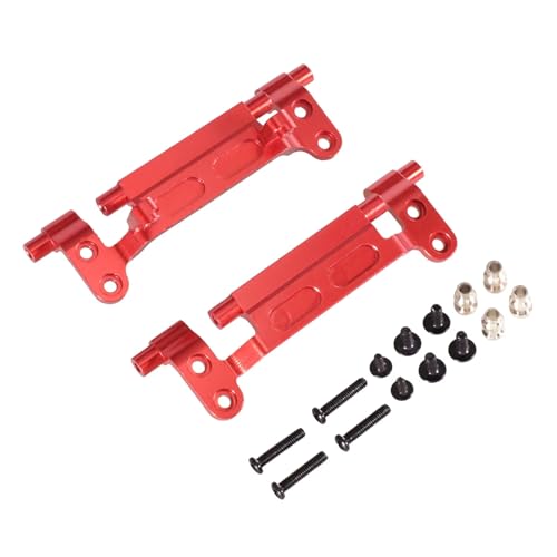 Kompatibel Mit MN Für MN168 Für MN78 MN99sV2 98V2 1/12 RC-Autoteile Zubehör Metall Zugstange Brückenruder Für Sitz RC-Autozubehör(Red) von SYFDGDV