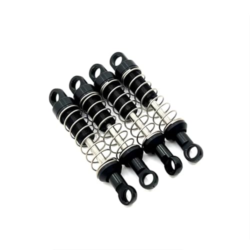 Kompatibel Mit MN Für MN78 1/12 RC Autoteile, Metall-Upgrade, Nicht Hydraulisch, Extern Für Feder-Stoßdämpfer-Set RC-Autozubehör(Black) von SYFDGDV