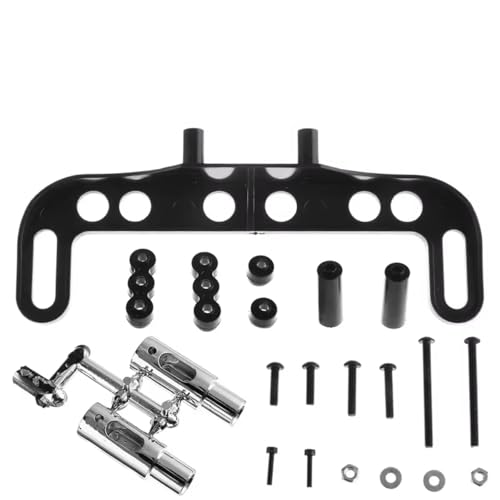 Kompatibel Mit Scx10 1/10 RC Drift Für Rennwagen-Upgrade-Modifikationszubehörteile Auspuffrohr-Nummernschildrahmen-Set RC-Autozubehör Kompatibel Mit Scx10 1/10 RC Drift Für Rennwagen-Upgrade-Modifikationszubehörteile Auspuffrohr-Nummernschildrahmen-Set RC-Autozubehör von SYFDGDV
