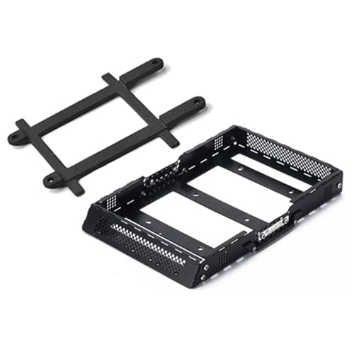 Kompatibel Mit TRAXXAS Für TRX4M 1/18 RC Crawler Car Upgrade Ersatz Metall Gepäckträger Dachträger Mit Befestigungsschiene RC-Autozubehör von SYFDGDV