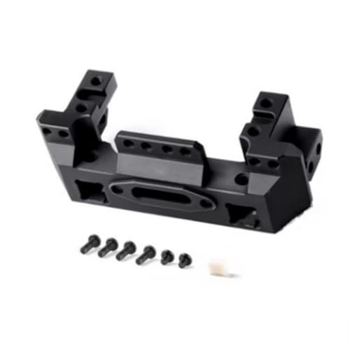 Kompatibel Mit TRX4 1/10 RC-Raupenfahrzeug-Upgrade-Modifikationsteile Zubehör Aluminiumlegierung Frontstoßstangen-Servohalterung RC-Autozubehör von SYFDGDV