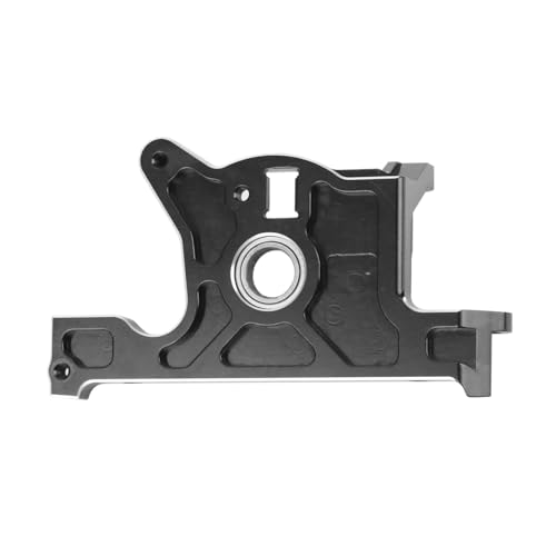 Kompatibel Mit Traxxas Für Rustler 4X4 Für Slash 4X4 Für LCG RC Auto Upgrade Teile Metall Motorhalterung Mit 10X19X5mm Lager RC Auto Upgrade-Teile von SYFDGDV