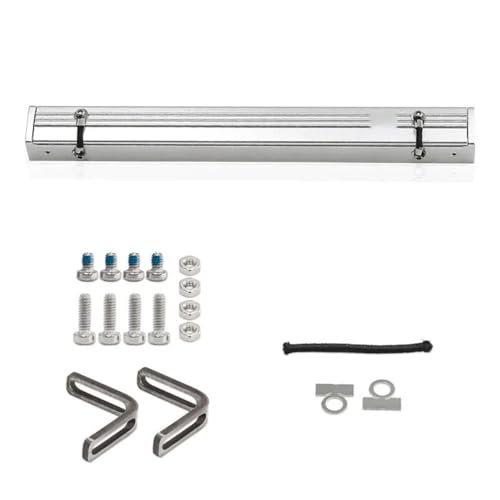 Kompatibel Mit Traxxas Für TRX4M 1/18 RC-Autos, Upgrade-Teile, Wasserdicht, Camping-Markise, Dachzelt, Sonnenschutz RC Auto Upgrade-Teile(Silver) von SYFDGDV