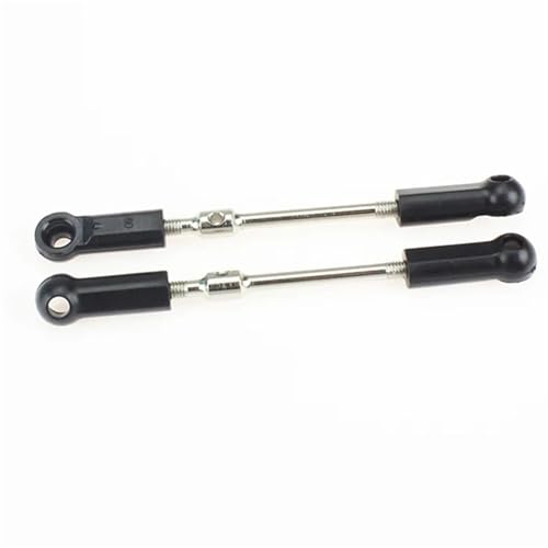 Kompatibel Mit WLtoys 104001-1877 1/10 RC Car Ersatz-Modifikationsteile RC Car 2-teiliges Set Vorderer Oberer Zugstangen-Gestängehebel RC-Autozubehör von SYFDGDV