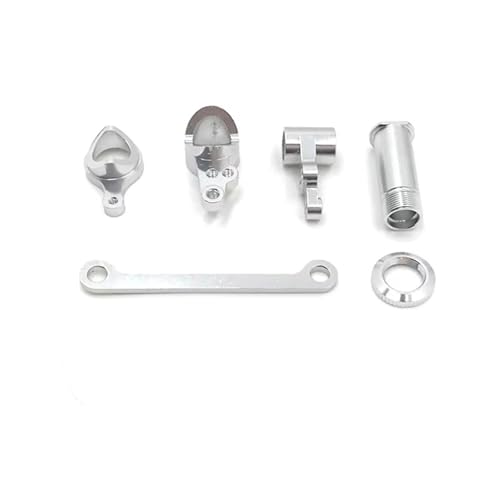 Kompatibel Mit WLtoys 144010 144001 144002 124016 124017 124018 124019 RC Autoteile Metall Upgrade 4 * 7 * 2 Lager Lenkbaugruppe RC-Autozubehör(White) von SYFDGDV