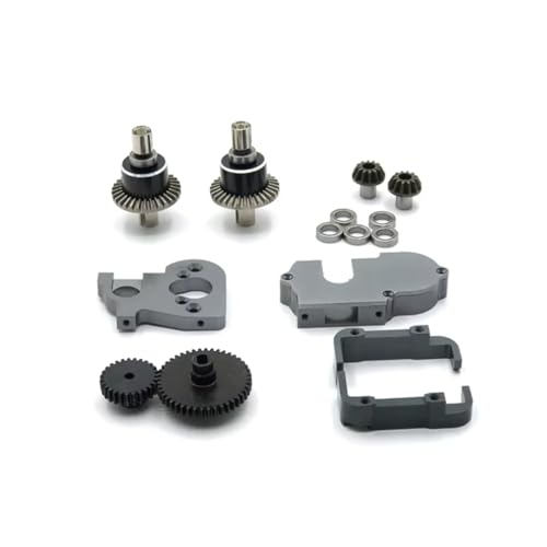 Kompatibel Mit WLtoys 144010 144002 124016 Rc Auto Upgrade Modifikation Zubehör Teile Reduktionsgetriebe Set Differential RC-Autozubehör Kompatibel Mit WLtoys 144010 144002 124016 Rc Auto Upgrade Modifikation Zubehör Teile Reduktionsgetriebe Set Differential RC-Autozubehör von SYFDGDV