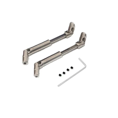 Kompatibel Mit WPL C74 Für Jimny 1/10 RC-Auto Modifizierte Metall-Upgrade-Teile Stahlantriebswelle Für Kreuzgelenk RC-Autozubehör Kompatibel Mit WPL C74 Für Jimny 1/10 RC-Auto Modifizierte Metall-Upgrade-Teile Stahlantriebswelle Für Kreuzgelenk RC-Autozubehör von SYFDGDV