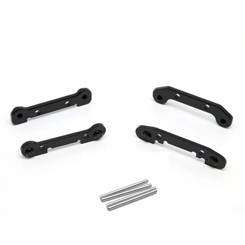 Kompatibel Mit Wltoys 124017 124019 124016 124018 144001 144002 RC-Auto-Upgrade-Teile, Metallverstärkter Kipphebel RC-Autozubehör(Black) von SYFDGDV