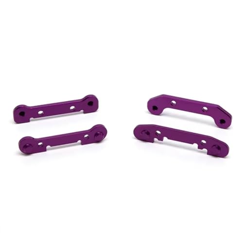 Kompatibel Mit Wltoys 124017 124019 124016 124018 144001 144002 RC-Auto-Upgrade-Teile, Metallverstärkter Kipphebel RC-Autozubehör(Purple) von SYFDGDV