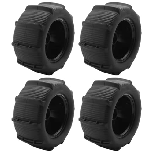 Kompatibel Mit Wltoys 144001 124019 12428 104001 Für Haiboxing 16889 SG1601 RC-Auto-Tuning-Teile 4-TLG. 80-mm-Schnee-Sand-Reifen-Reifenrad RC-Autozubehör von SYFDGDV