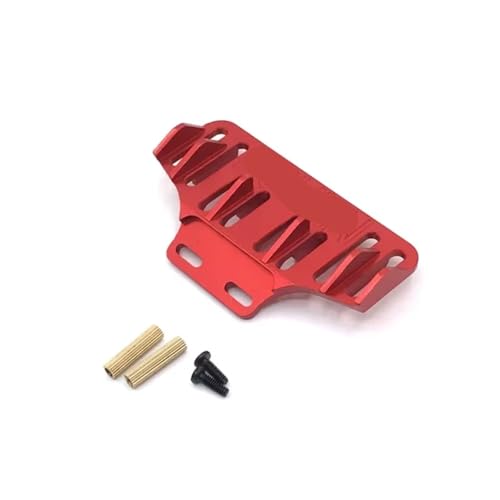 Kompatibel Mit Wltoys 284131 K969 K989 K999 P929 RC01 1/28 RC Auto-Tuning-Teile Zubehör Metall Heckstoßstange Heckflügel RC-Autozubehör(Red) von SYFDGDV