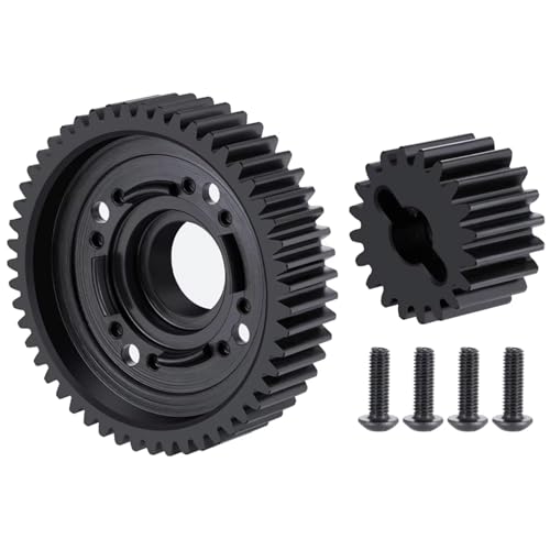 Kompatibel Mit X-Maxx 1/5 RC Truck Upgrade Modifikationsteile Zubehör Metall M1 51T Und 20T Differentialgetriebe RC-Autozubehör von SYFDGDV