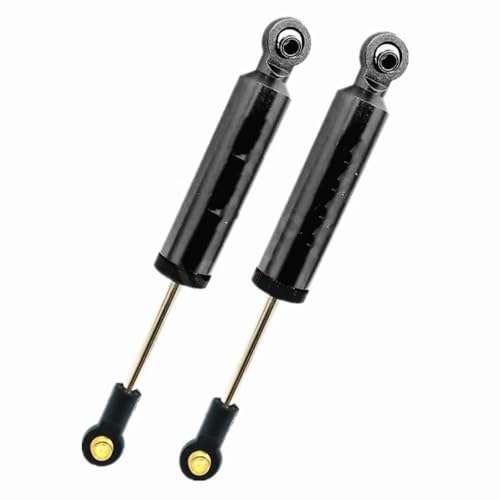 RC Cars Stoßdämpfer Kompatibel Mit AXIAL Für SCX10 Für TRX4 1/10 RC Crawler Autoteile 2 Stück 100 Mm Aluminium-Ölstoßdämpfer Dämpfer Intern Für Feder(Black) von SYFDGDV