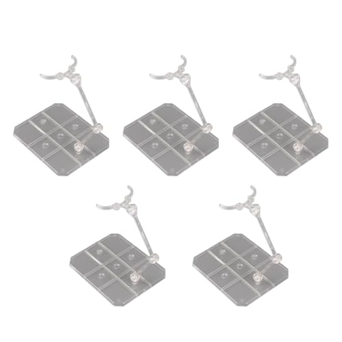 SYH&AQYE 5 Packs Aktionsabbildung Stand Puppenmodell Support Multi funktional einstellbare Figurenhalter transparent für 0,5 bis 10 Puppen und Aktionsfigur SYH&AQYE 5 Packs Aktionsabbildung Stand Puppenmodell Support Multi funktional einstellbare Figurenhalter transparent für 0,5 bis 10 Puppen und Aktionsfigur von SYH&AQYE