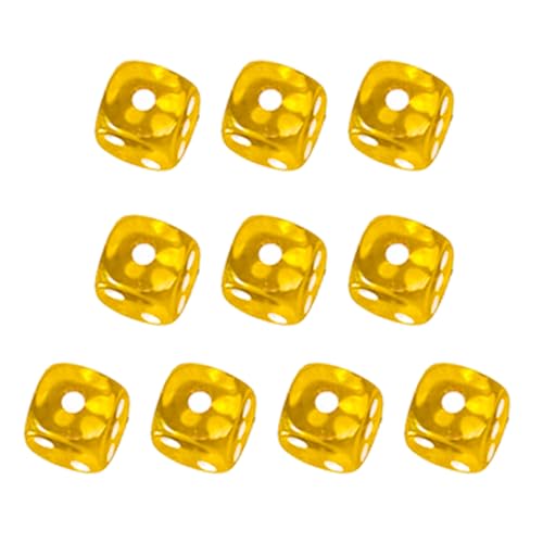 Acryl 16mm Zices Set Farbenfrohe Sechs Seiten Würfel Würfel Mit Punkten Spielen Square Block Kinder Mathematikunterricht Bildungsspielzeug von SYJHHWGS