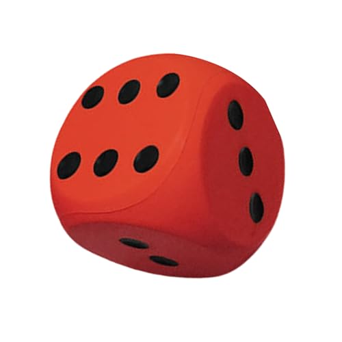 SYJHHWGS Big Dices Giant Foam Dices Large Dices Für Spielriesenschaum Dices Large Dices Cube Educational Dices Mit Zahlenpunkten von SYJHHWGS