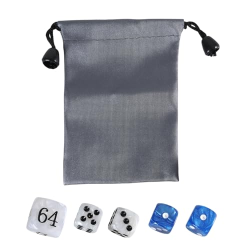 SYJHHWGS Klassische Perlen Für Backgammon Acryl Gaming Zubehörteile Eleganter Perlen Dices Set Für Spielbegeisterte von SYJHHWGS