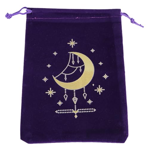 SYJHHWGS Brettspielkarten Zeichnungsstrings Bag Tarot Oracles Kartenspeicherbeutel Runen Beutel Gotteszubehör Speichertasche von SYJHHWGS