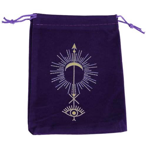 SYJHHWGS Brettspielkarten Zeichnungsstrings Bag Tarot Oracles Kartenspeicherbeutel Runen Beutel Gotteszubehör Speichertasche von SYJHHWGS