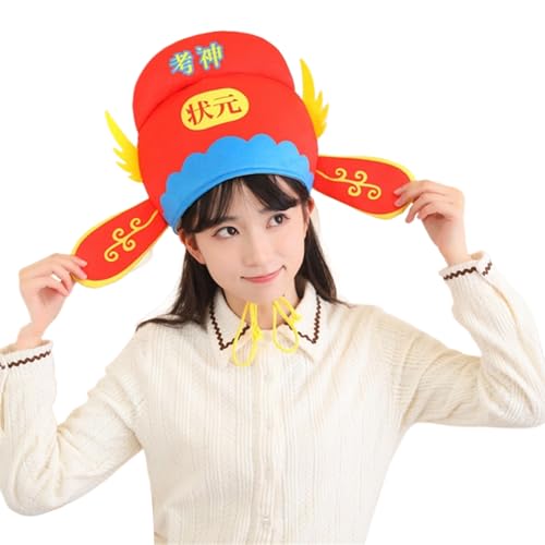 SYJHHWGS Chinesischer Orientaler Für Erwachsene Teenager Alte Chinesische Nummer Eins Gelehrter Für Drama Dress Up Festival Kostümhut SYJHHWGS Chinesischer Orientaler Für Erwachsene Teenager Alte Chinesische Nummer Eins Gelehrter Für Drama Dress Up Festival Kostümhut von SYJHHWGS