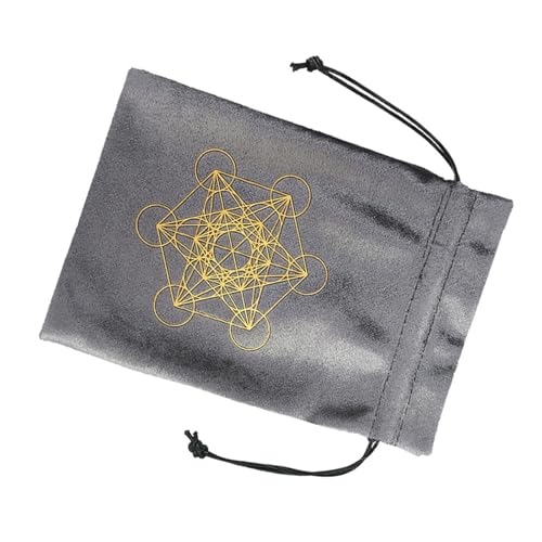 SYJHHWGS Tarot Oracles Karten Aufbewahrungstasche Schmuck Schmuck Beutel Flanell Draw Strings Bag Göttlichkeit Accessoire Für Tarot Enthusiasten von SYJHHWGS