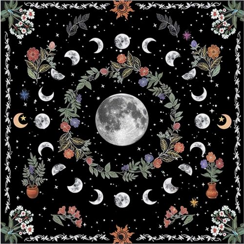 SYJHHWGS Tarottisch Stoff Metaphysischer Brettspiel Mat Pendulum Divinationen Tischdecke Brettspielkartenpolster von SYJHHWGS