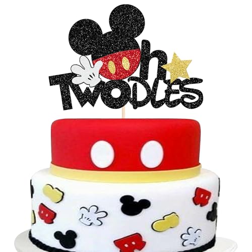 1 Stück Maus Oh Twodles Tortendeko Glitzer Weiße Handschuhe Maus Inspiriert Kuchen Deko Mouse Inspired Cake Topper für Baby Dusche Kinder Zweite Geburtstag Party Kuchen Dekorationen Rot 1 Stück Maus Oh Twodles Tortendeko Glitzer Weiße Handschuhe Maus Inspiriert Kuchen Deko Mouse Inspired Cake Topper für Baby Dusche Kinder Zweite Geburtstag Party Kuchen Dekorationen Rot von SYKYCTCY