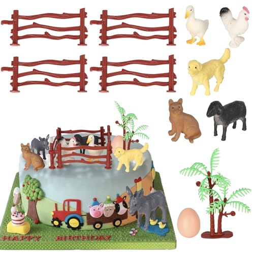 12 Stück Bauernhof Tier Tortendeko Nutztiere Kuchen Deko Realistisch Mikrokosmos Hühner Enten Hunde Katzen Cake Toppers für Bauernhof Tier Thema Baby Dusche Kinder Geburtstag Party Kuchen Dekorationen 12 Stück Bauernhof Tier Tortendeko Nutztiere Kuchen Deko Realistisch Mikrokosmos Hühner Enten Hunde Katzen Cake Toppers für Bauernhof Tier Thema Baby Dusche Kinder Geburtstag Party Kuchen Dekorationen von SYKYCTCY