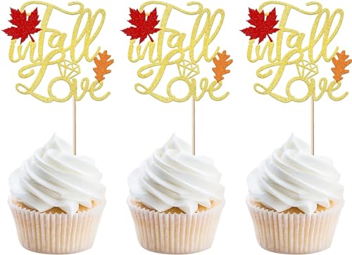 24 Stück Fall in Love Tortendeko Glitzer Laub Herbst Ahornblätter Cupcake Toppers Thanksgiving Bride Kuchen Deko Brautdusche Hochzeit Verlobung Jahrestag Party Tortendekoration 24 Stück Fall in Love Tortendeko Glitzer Laub Herbst Ahornblätter Cupcake Toppers Thanksgiving Bride Kuchen Deko Brautdusche Hochzeit Verlobung Jahrestag Party Tortendekoration von SYKYCTCY