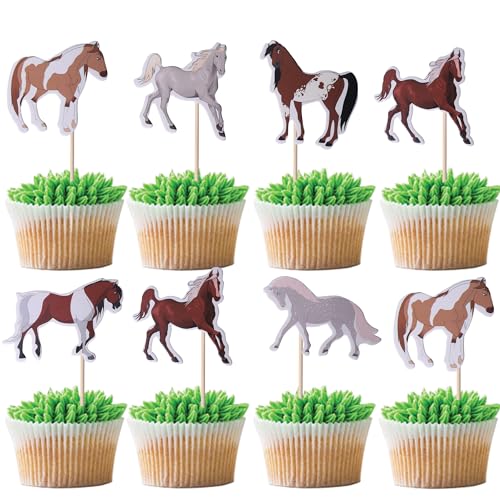 36 Stück Pferde Tortendeko Geburtstag Pferde Cupcake Toppers Wild Animal Muffin Dekoration Horse Geburtstag Cupcake Tortendeko Baby Shower Geburtstag Thema Party Kuchen Dekorationen Zubehör 36 Stück Pferde Tortendeko Geburtstag Pferde Cupcake Toppers Wild Animal Muffin Dekoration Horse Geburtstag Cupcake Tortendeko Baby Shower Geburtstag Thema Party Kuchen Dekorationen Zubehör von SYKYCTCY