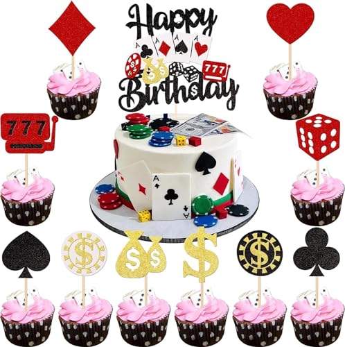 31 Stück Casino Tortendeko Geburtstag Glitter Casino Cupcake Toppers Poker Herz Glücksspiel Muffin Dekoration Las Vegas Casino Nacht Thema Party Casino Nacht Geburtstag Kuchendeko 31 Stück Casino Tortendeko Geburtstag Glitter Casino Cupcake Toppers Poker Herz Glücksspiel Muffin Dekoration Las Vegas Casino Nacht Thema Party Casino Nacht Geburtstag Kuchendeko von SYKYCTCY