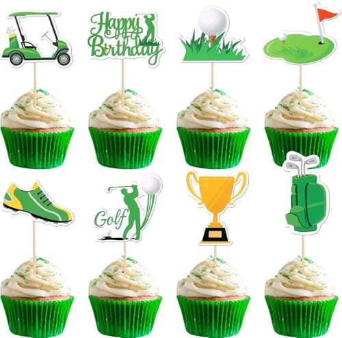 32 Stück Golf Tortendeko Trophy Lawn Golf Schuhe Kuchen Deko Bag Ball Wagen Cupcake Toppers für Golf Sport Spieler Thema Baby Dusche Kinder Geburtstag Party Kuchen Dekorationen 32 Stück Golf Tortendeko Trophy Lawn Golf Schuhe Kuchen Deko Bag Ball Wagen Cupcake Toppers für Golf Sport Spieler Thema Baby Dusche Kinder Geburtstag Party Kuchen Dekorationen von SYKYCTCY