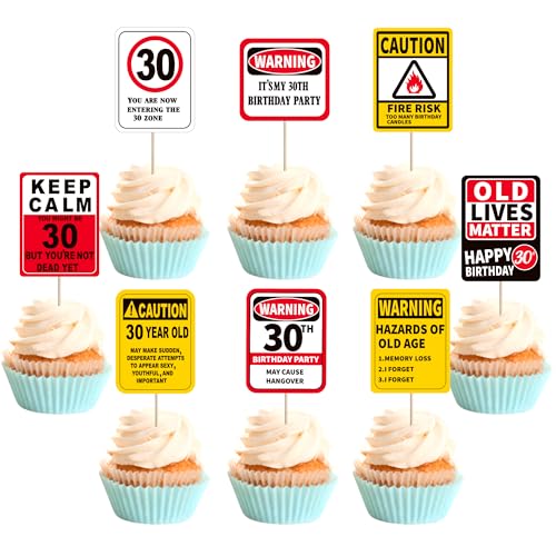 40 Stück 30th Geburtstag Tortendeko Celebrating 30 Years Cupcake Toppers Prost auf 30 Jahre Kuchen Deko 30th Cupcake Dekorationen für Geburtstag Jahrestag Party Kuchen Dekorationen 40 Stück 30th Geburtstag Tortendeko Celebrating 30 Years Cupcake Toppers Prost auf 30 Jahre Kuchen Deko 30th Cupcake Dekorationen für Geburtstag Jahrestag Party Kuchen Dekorationen von SYKYCTCY