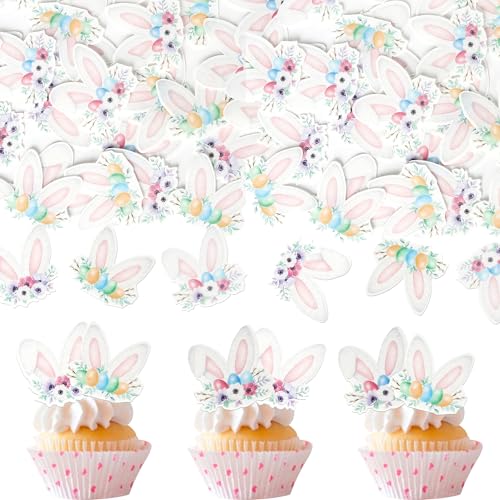 42 Stück Essbar Hasenohren Cupcake Toppers Ostern Hasenohr Tortendeko Reis Papier Waffel Papier Kuchen Deko für Frohe Ostern Thema Baby Dusche Kinder Geburtstag Party Kuchen Dekorationen Rosa 42 Stück Essbar Hasenohren Cupcake Toppers Ostern Hasenohr Tortendeko Reis Papier Waffel Papier Kuchen Deko für Frohe Ostern Thema Baby Dusche Kinder Geburtstag Party Kuchen Dekorationen Rosa von SYKYCTCY