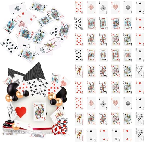 52 Stück Essbar Kasino Poker Cupcake Dekorationen Karten Spielen Tortendeko Poker Spiel Kuchen Deko Essbar Kasino Cake Toppers für Las Vegas Casino Nacht Thema Party Kuchen Dekorationen 52 Stück Essbar Kasino Poker Cupcake Dekorationen Karten Spielen Tortendeko Poker Spiel Kuchen Deko Essbar Kasino Cake Toppers für Las Vegas Casino Nacht Thema Party Kuchen Dekorationen von SYKYCTCY