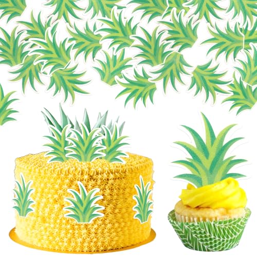 60 Stück Essbare Ananas Tortendeko Tropisches Aloha Luau Kuchen Deko Ananas Blatt Cupcake Toppers für Tropisches Hawaii Thema Baby Dusche Jungen Mädchen Geburtstag Party Cupcake Dekorationen Grün 60 Stück Essbare Ananas Tortendeko Tropisches Aloha Luau Kuchen Deko Ananas Blatt Cupcake Toppers für Tropisches Hawaii Thema Baby Dusche Jungen Mädchen Geburtstag Party Cupcake Dekorationen Grün von SYKYCTCY