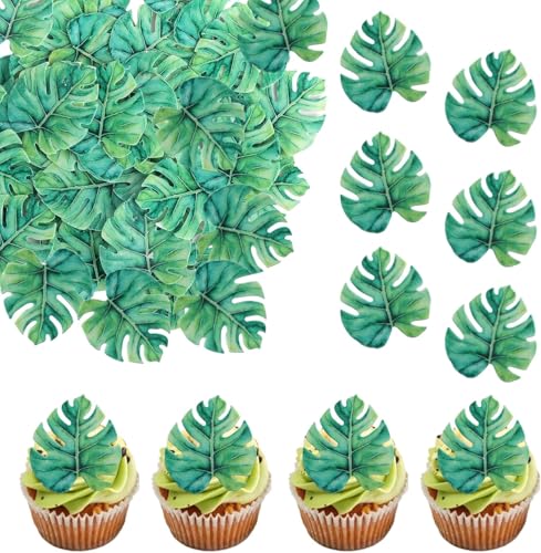 60 Stück Essbare Blätter Tortendeko Essbare Grüne Blätter Kuchen Deko Essbares Waffel Papier Blatt Cupcake Toppers für Tropische Hawaii Aloha Sommer Thema Hochzeit Geburtstag Baby-Dusche Party 60 Stück Essbare Blätter Tortendeko Essbare Grüne Blätter Kuchen Deko Essbares Waffel Papier Blatt Cupcake Toppers für Tropische Hawaii Aloha Sommer Thema Hochzeit Geburtstag Baby-Dusche Party von SYKYCTCY