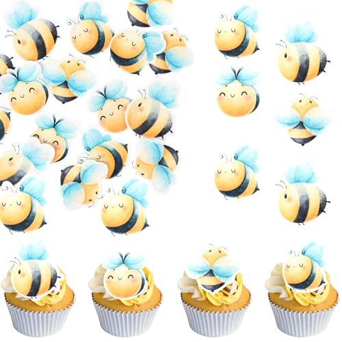 60 Stück Essbare Honigwabe Kuchen Deko Waffelpapier Biene Cupcake Toppers Essbare Honigwabe Tortendeko für Biene Thema Baby Dusche Jungen Mädchen Geburtstag Party Kuchen Dekoration 60 Stück Essbare Honigwabe Kuchen Deko Waffelpapier Biene Cupcake Toppers Essbare Honigwabe Tortendeko für Biene Thema Baby Dusche Jungen Mädchen Geburtstag Party Kuchen Dekoration von SYKYCTCY