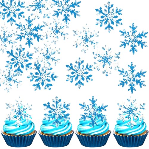 60 Stück Essbare Schneeflocke Cupcake Toppers Waffelpapier Schneeflocke Kuchen Deko Essbare Winter Wonderland Tortendeko für Baby Dusche Kinder Geburtstag Party Kuchen Dekorationen Blau 60 Stück Essbare Schneeflocke Cupcake Toppers Waffelpapier Schneeflocke Kuchen Deko Essbare Winter Wonderland Tortendeko für Baby Dusche Kinder Geburtstag Party Kuchen Dekorationen Blau von SYKYCTCY