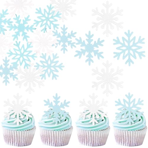 60 Stück Essbare Schneeflocke Tortendeko Essbare Winter Wonderland Cupcake Dekorationen Waffelpapier Schneeflocke Kuchen Deko für Baby Dusche Kinder Geburtstag Party Kuchen Dekorationen Weiß Blau 60 Stück Essbare Schneeflocke Tortendeko Essbare Winter Wonderland Cupcake Dekorationen Waffelpapier Schneeflocke Kuchen Deko für Baby Dusche Kinder Geburtstag Party Kuchen Dekorationen Weiß Blau von SYKYCTCY