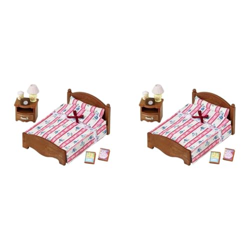 Sylvanian Families - 5019 - Doppelbett (Packung mit 2) von Sylvanian Families