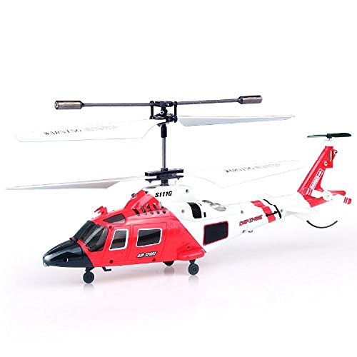 Syma S111G 3.5CH Mini Coast Guard Rescue Helicopter Hubschrauber mit Gyro von SYMA