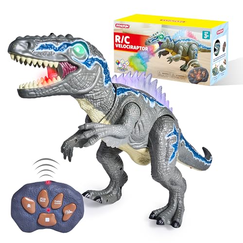 SYNCFUN Ferngesteuertes Dinosaurier-Spielzeug für Jungen und Mädchen im Alter von 3 4 5 6 7 Jahren, Laufender und Brüllender Realistischer T-Rex-Dinosaurier, Geburtstags SYNCFUN Ferngesteuertes Dinosaurier-Spielzeug für Jungen und Mädchen im Alter von 3 4 5 6 7 Jahren, Laufender und Brüllender Realistischer T-Rex-Dinosaurier, Geburtstags von SYNCFUN