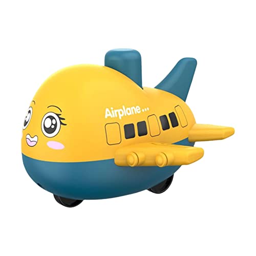 SYNYEY Kleines Push-and-Go-Flugzeug | Trägheitsflugzeug Spielzeug für Kleinkinder,Lernspielzeug in Flugzeugfor, Geschenke für Babys, Kleinkinder, Kinder, Jungen, Mädchen im Alter von 4, 5, 6 Jahren von SYNYEY