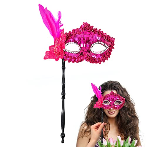SYNYEY Masquerade Masque - Mardi Gras Face Cover for Adults - Women's Costume Masque Party Evening Prom Costume Masque for Party Decoration von SYNYEY