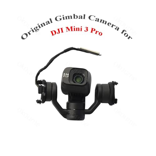 SYNZPLHG Ersatzteile for D-JI Mini 3 Pro Gimbal-Gehäuseschale/Signalkabel-Testgerät/Gierrollenmotor/Dämpfungsgummi/Linsenglas (Size : Gimbal Camera) von SYNZPLHG