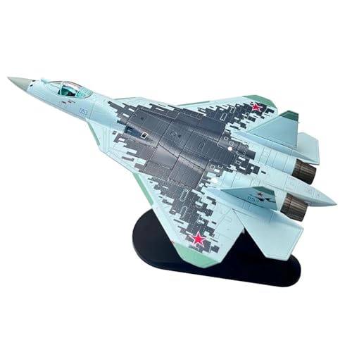 1/100 Russische Suchoi Für SU57 Su-57 Stealth Fighter Jet Flugzeug Metall Militär Druckguss Modell Spielkits 1/100 Russische Suchoi Für SU57 Su-57 Stealth Fighter Jet Flugzeug Metall Militär Druckguss Modell Spielkits von SYOEUR